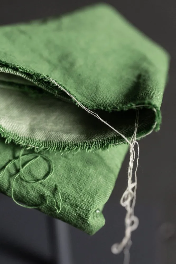 10oz Organic Cotton Denim - Tomatillo Green - Merchant & Mills