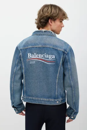 2017 Blue Campaign Logo Denim Jacket