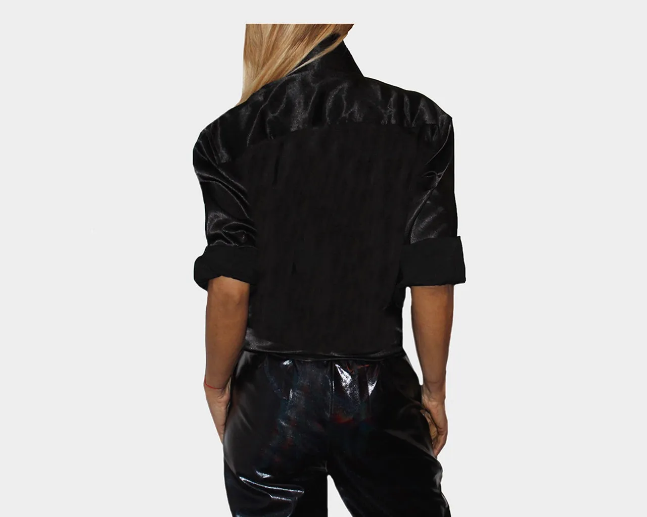 33 Black long Sleeve Dress Shirt - The Park Avenue