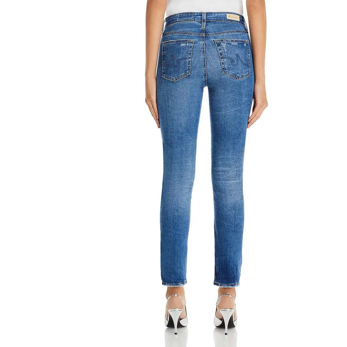 AG Adriano Goldschmied Womens Mari Denim High Rise Bootcut Jeans
