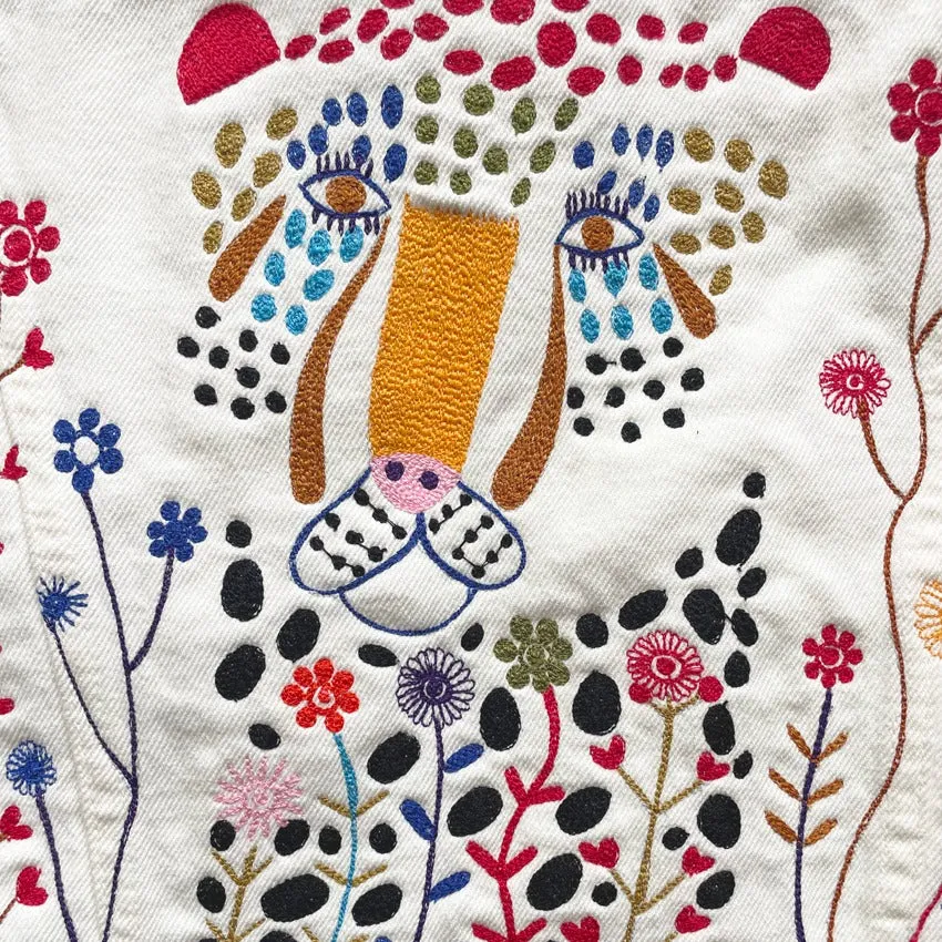 AGUSTINA - EMBROIDERED PUMA COLCA JACKET// PRE ORDERS!!!