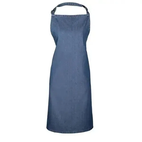 Bib Apron Denim Black, Blue, Grey, Indigo