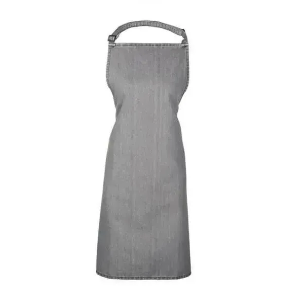Bib Apron Denim Black, Blue, Grey, Indigo