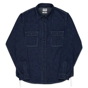 BWS-01 WORK SHIRT 8 oz. tinted denim