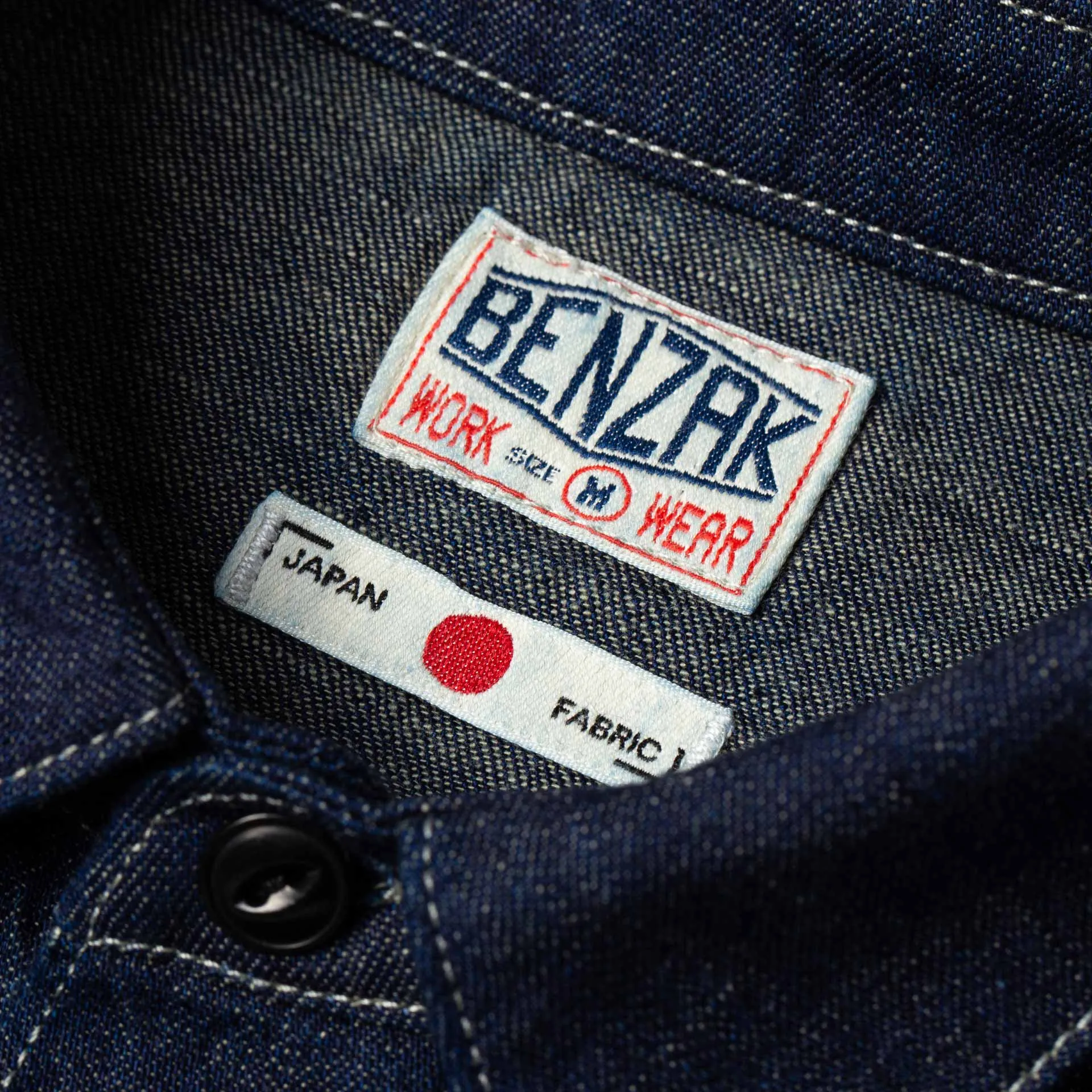BWS-01 WORK SHIRT 8 oz. tinted denim