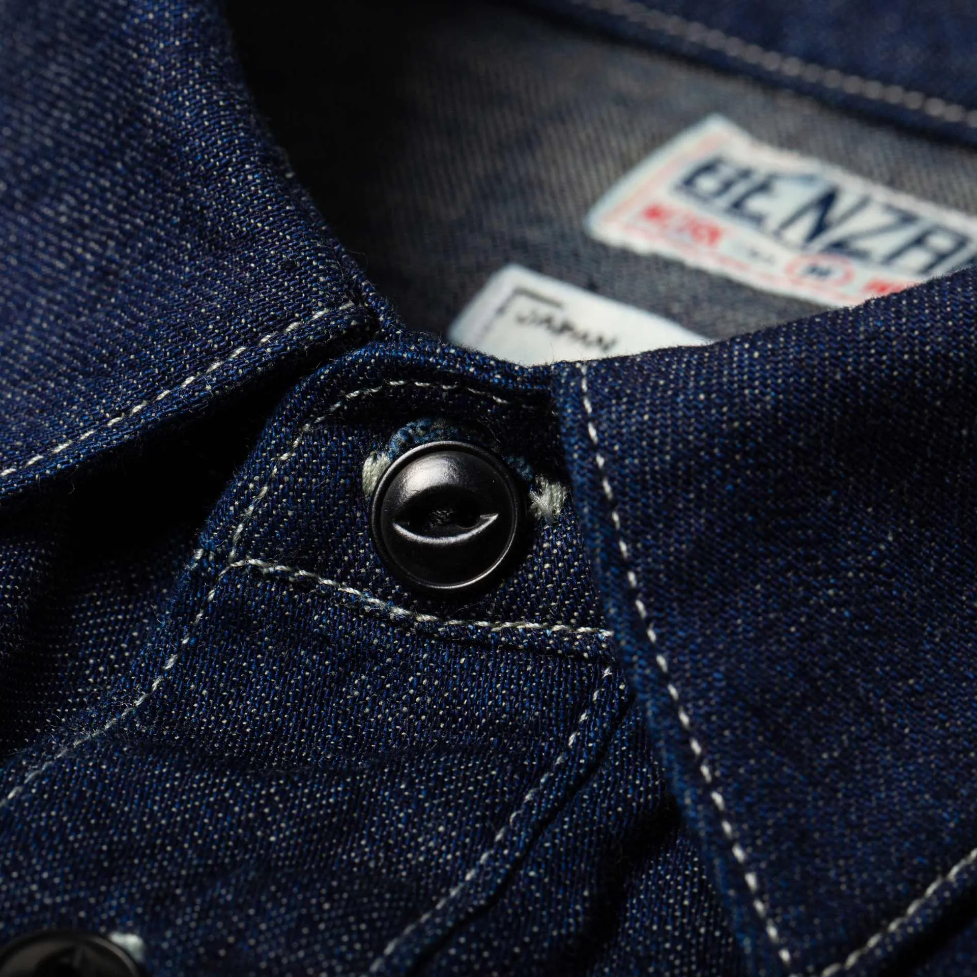 BWS-01 WORK SHIRT 8 oz. tinted denim