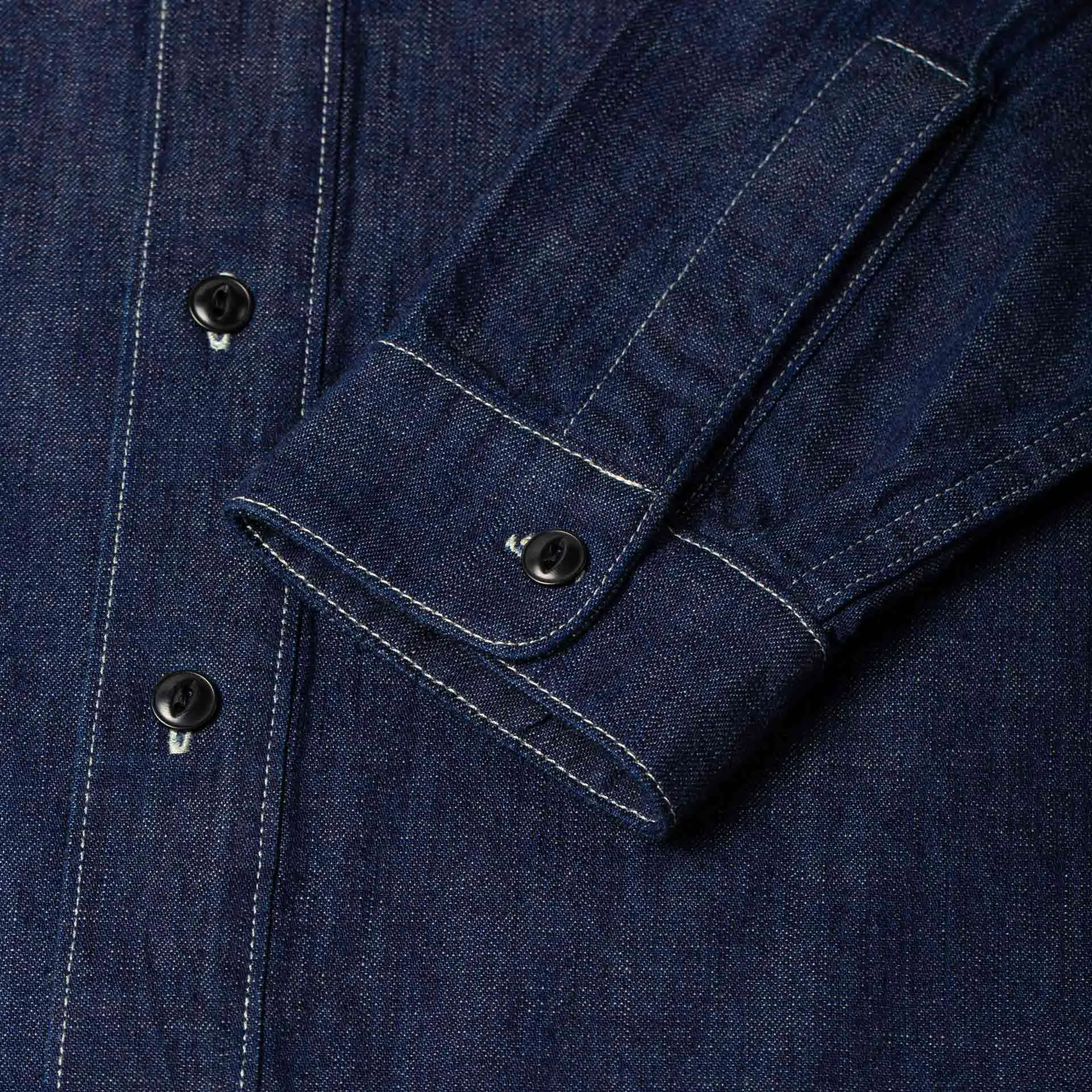BWS-01 WORK SHIRT 8 oz. tinted denim