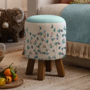 Cala Monty Round Footstool Marine
