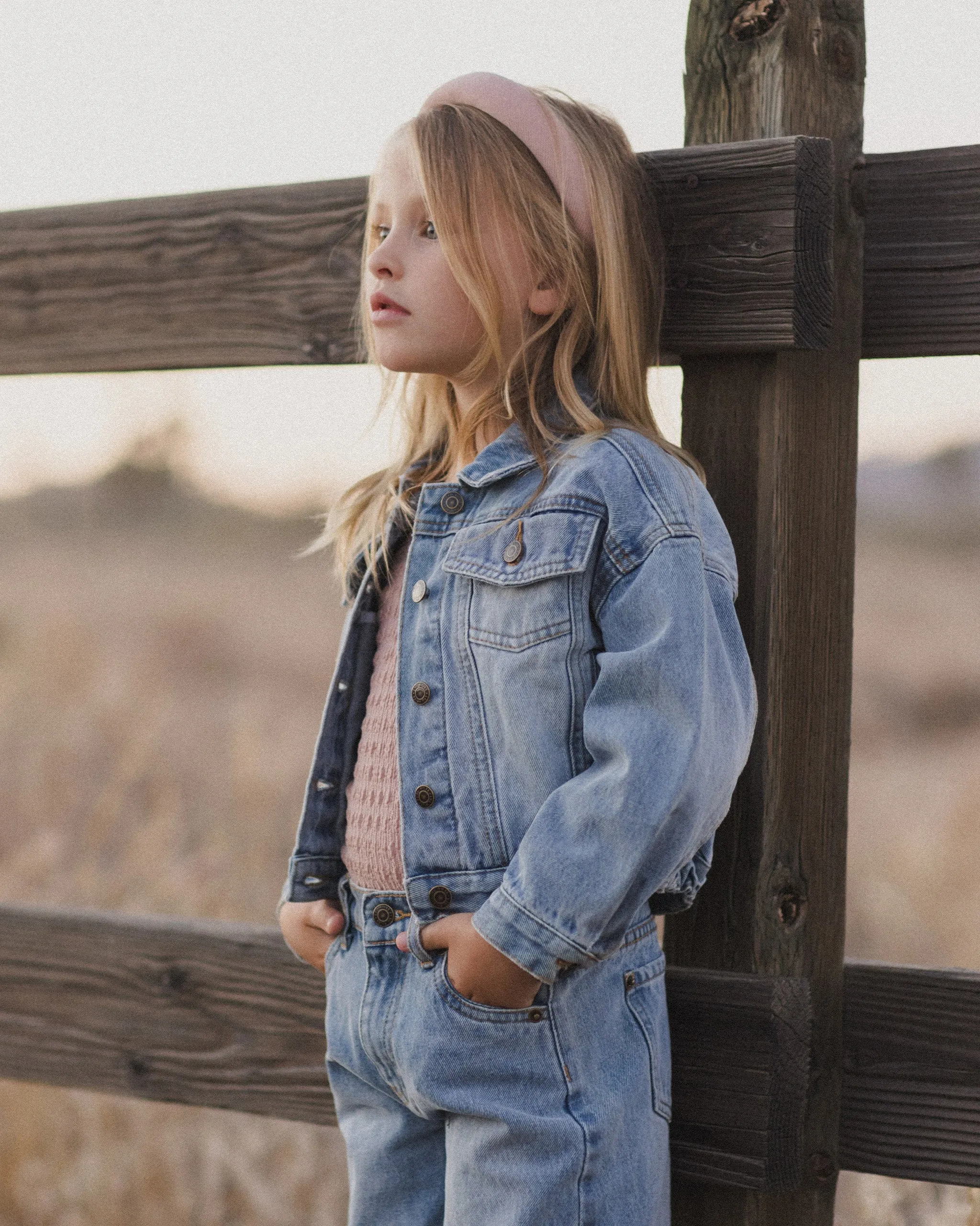 Denim Jacket || Light Washed Denim