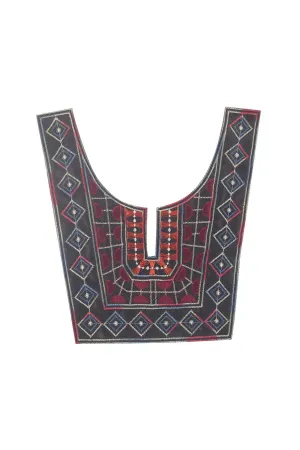 Dress Yoke Design Trimming Machine Embroidery Neck