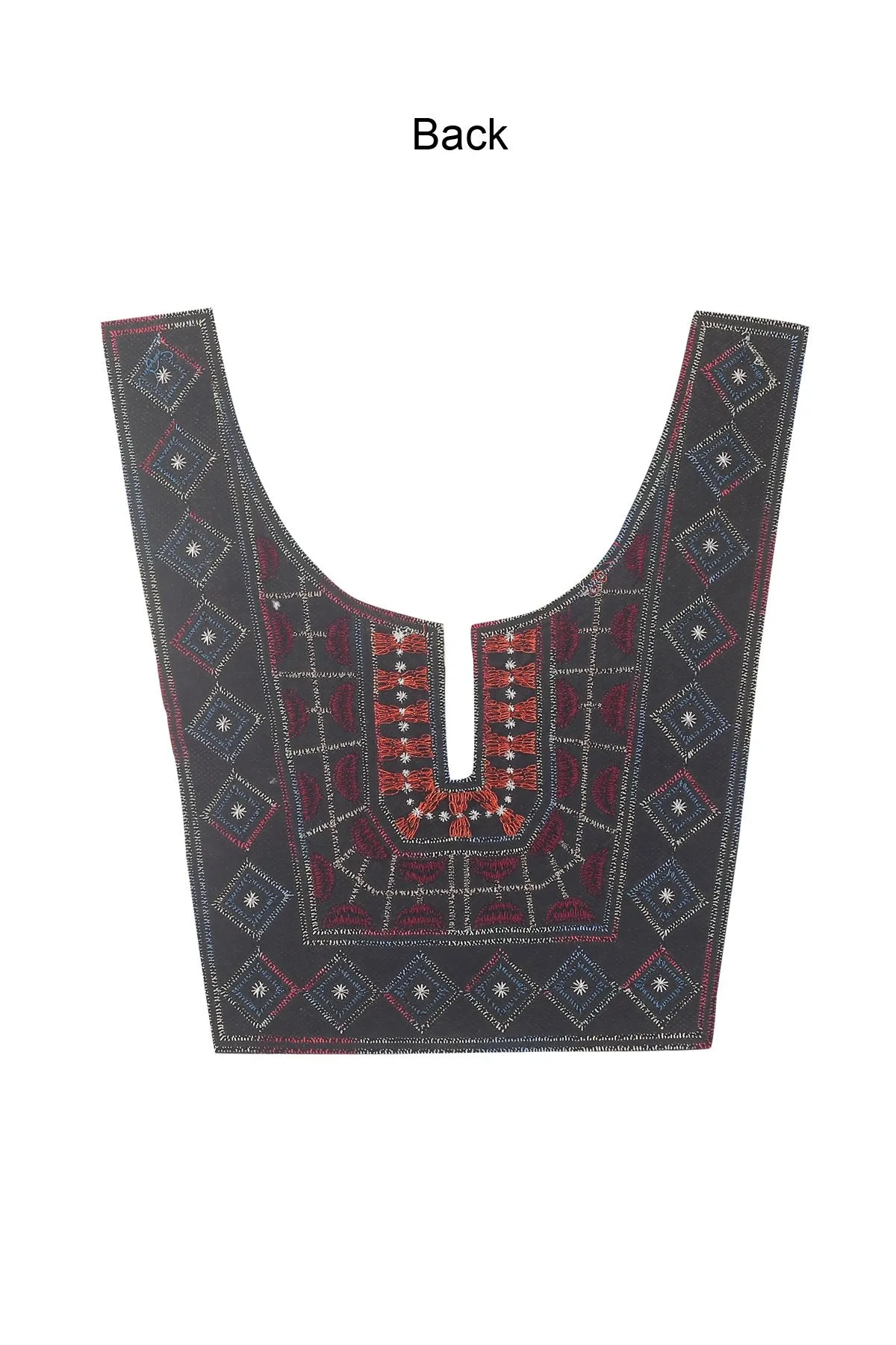 Dress Yoke Design Trimming Machine Embroidery Neck
