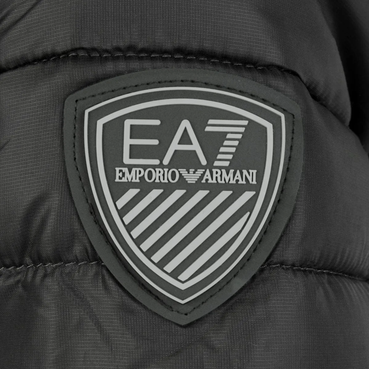 EA7 Emporio Armani Boys & Grey Padded Jacket