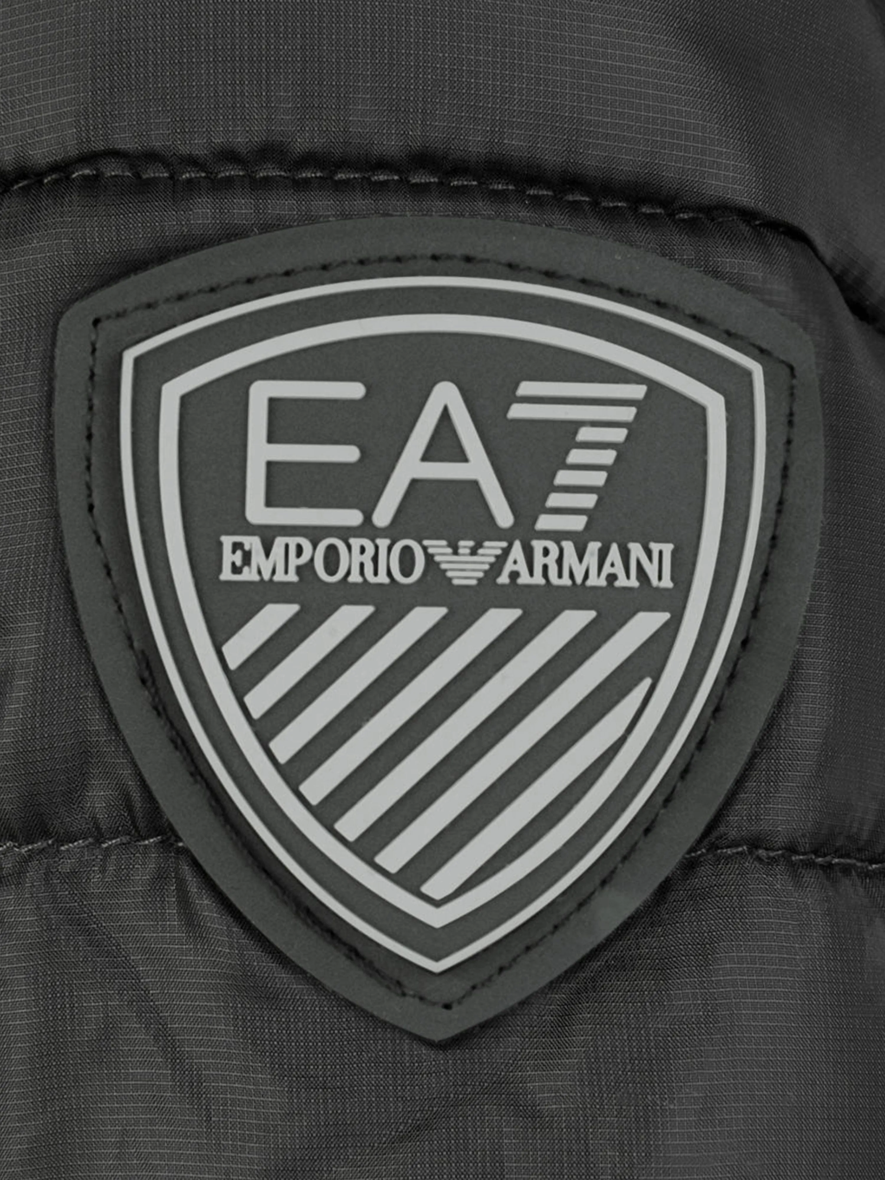 EA7 Emporio Armani Boys & Grey Padded Jacket