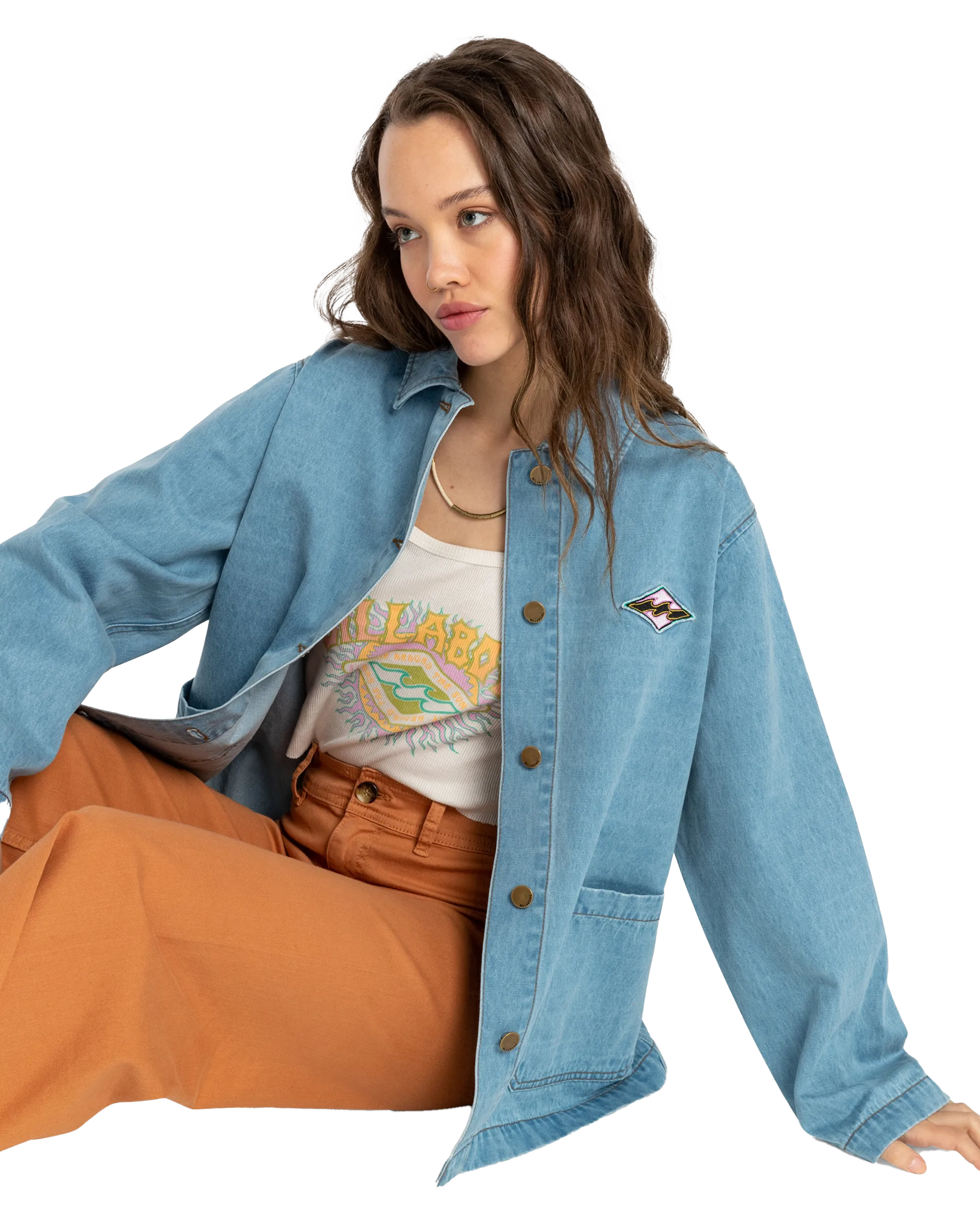 Endless Night Denim Jacket in Soft Indigo