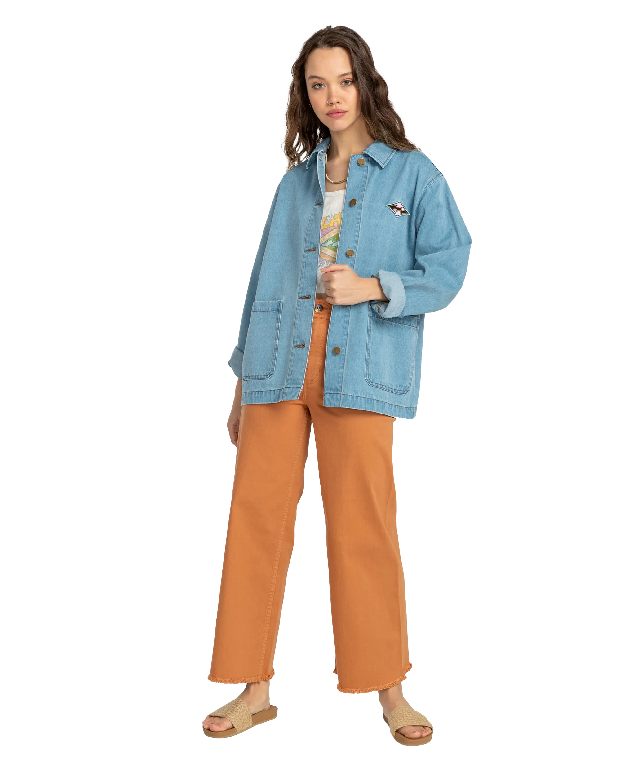 Endless Night Denim Jacket in Soft Indigo