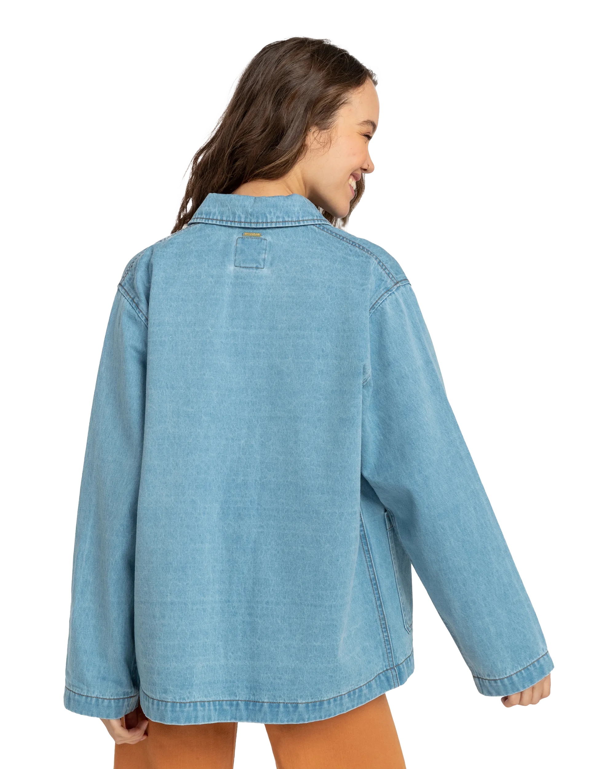 Endless Night Denim Jacket in Soft Indigo