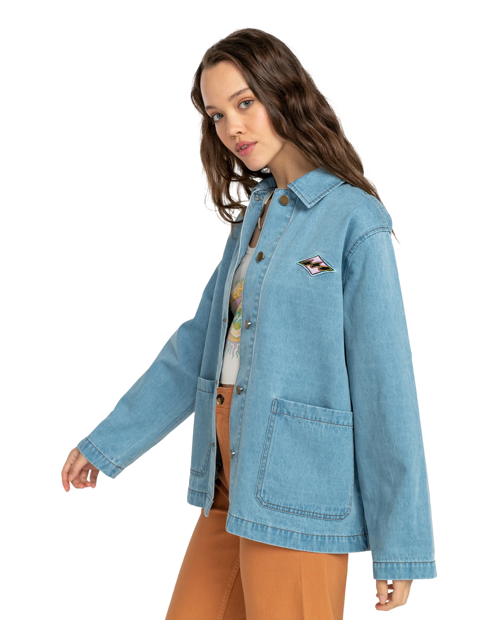 Endless Night Denim Jacket in Soft Indigo