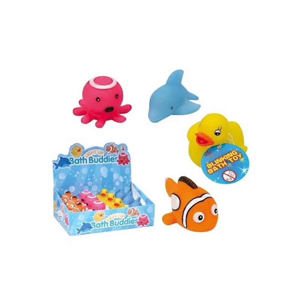 Fumfings Light Up Bath Buddies Assorted Styles
