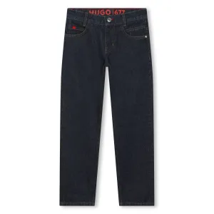 Hugo Kids Boys Denim Jeans - Rinse Wash