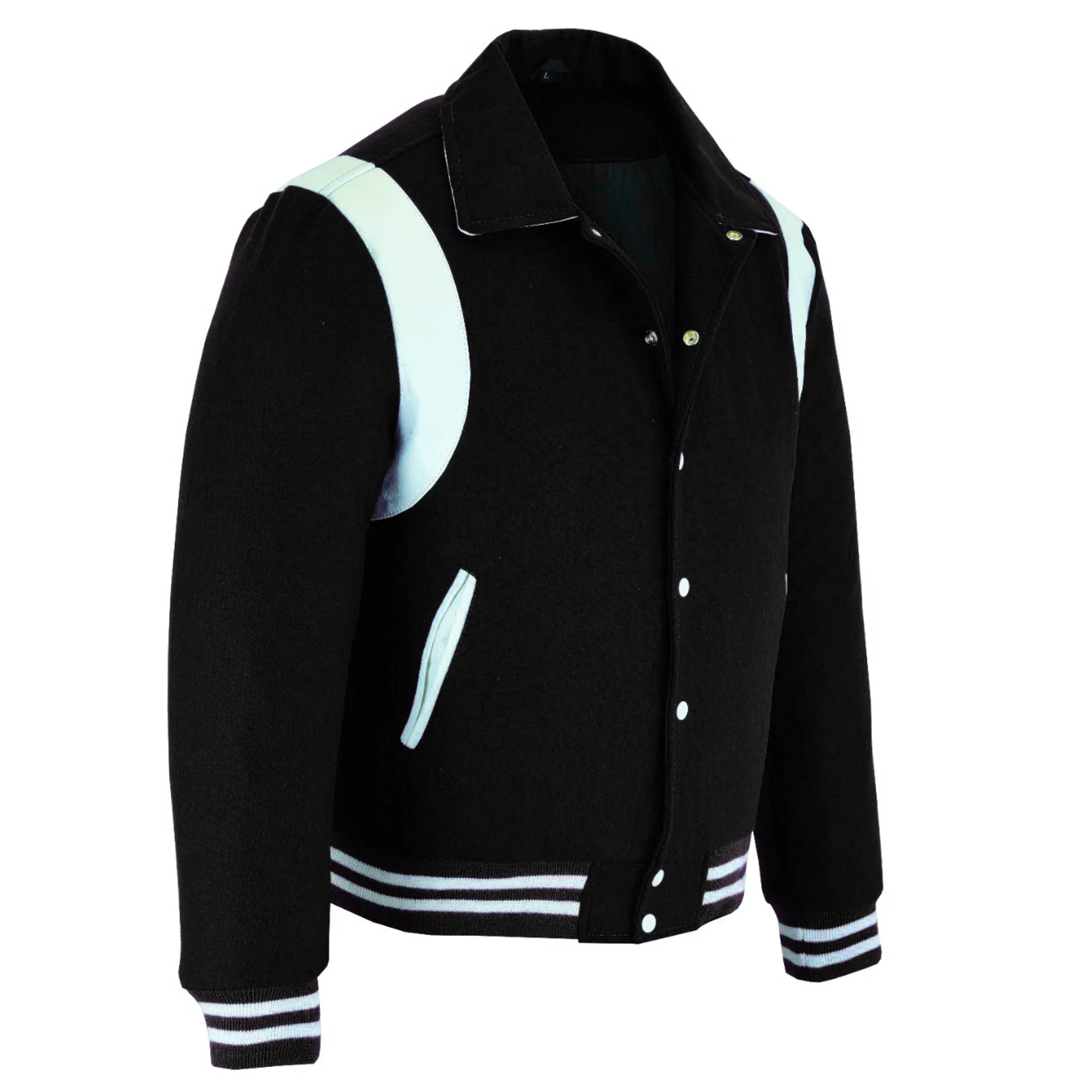 Letterman - Black White S/Strip