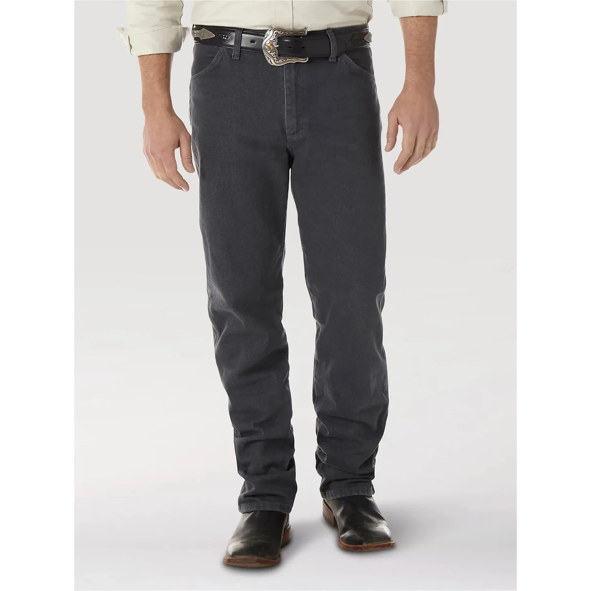 MEN'S WRANGLER® COWBOY CUT® ORIGINAL FIT JEAN-CHARCOAL GREY