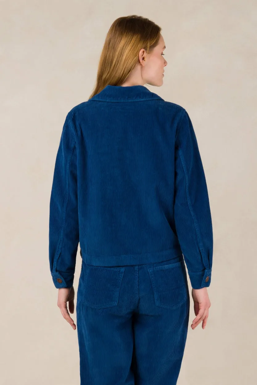 Navarre Corduroy Jacket | Electric Blue
