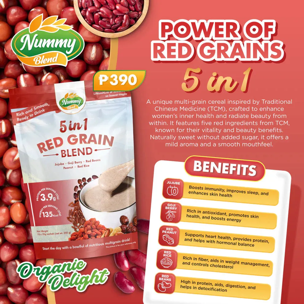 Nummy Blend 5in1 Red Grain Blend 350g