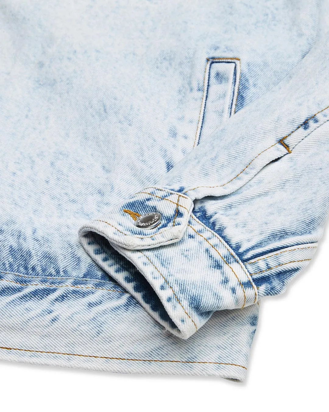 Ortiz Garage Jacket - Light Blue Wash
