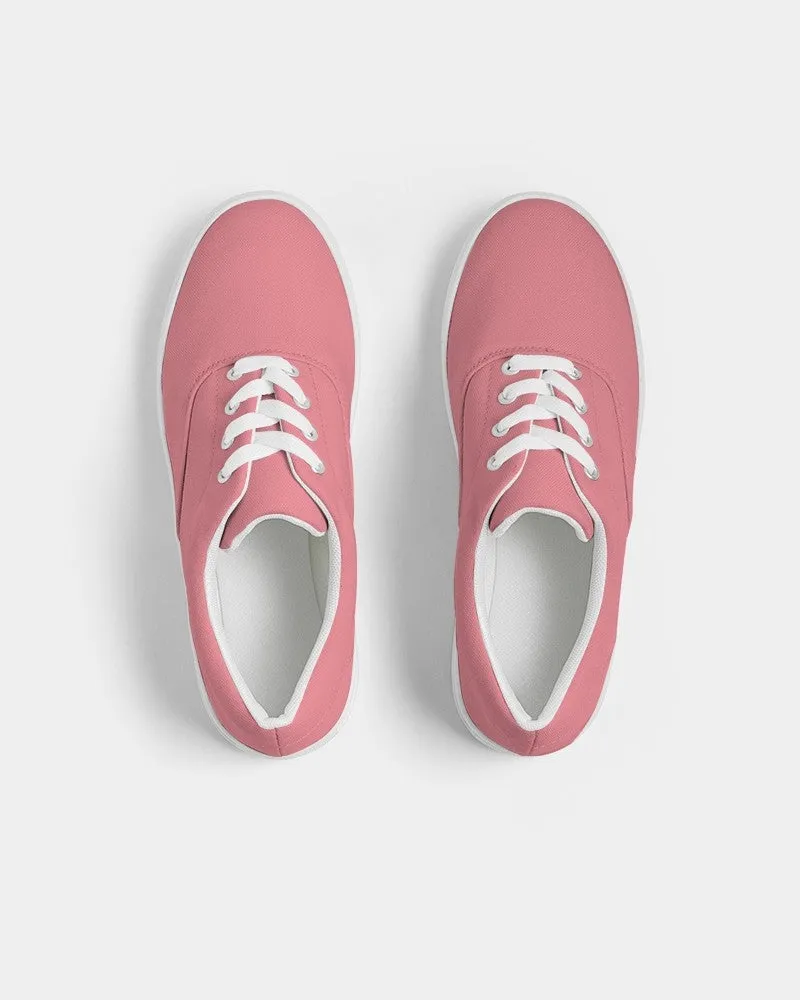 Pastel Pink Women's Canvas Sneakers | Women's | Bright Pastel Pink | C0M60Y30K0