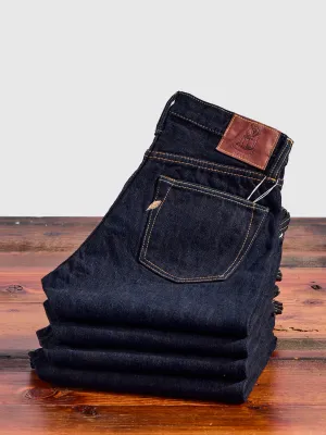 PER-EX-019-ID "Persimmon Extra Slub" 15oz Rinsed Selvedge Denim - Relaxed Tapered Fit