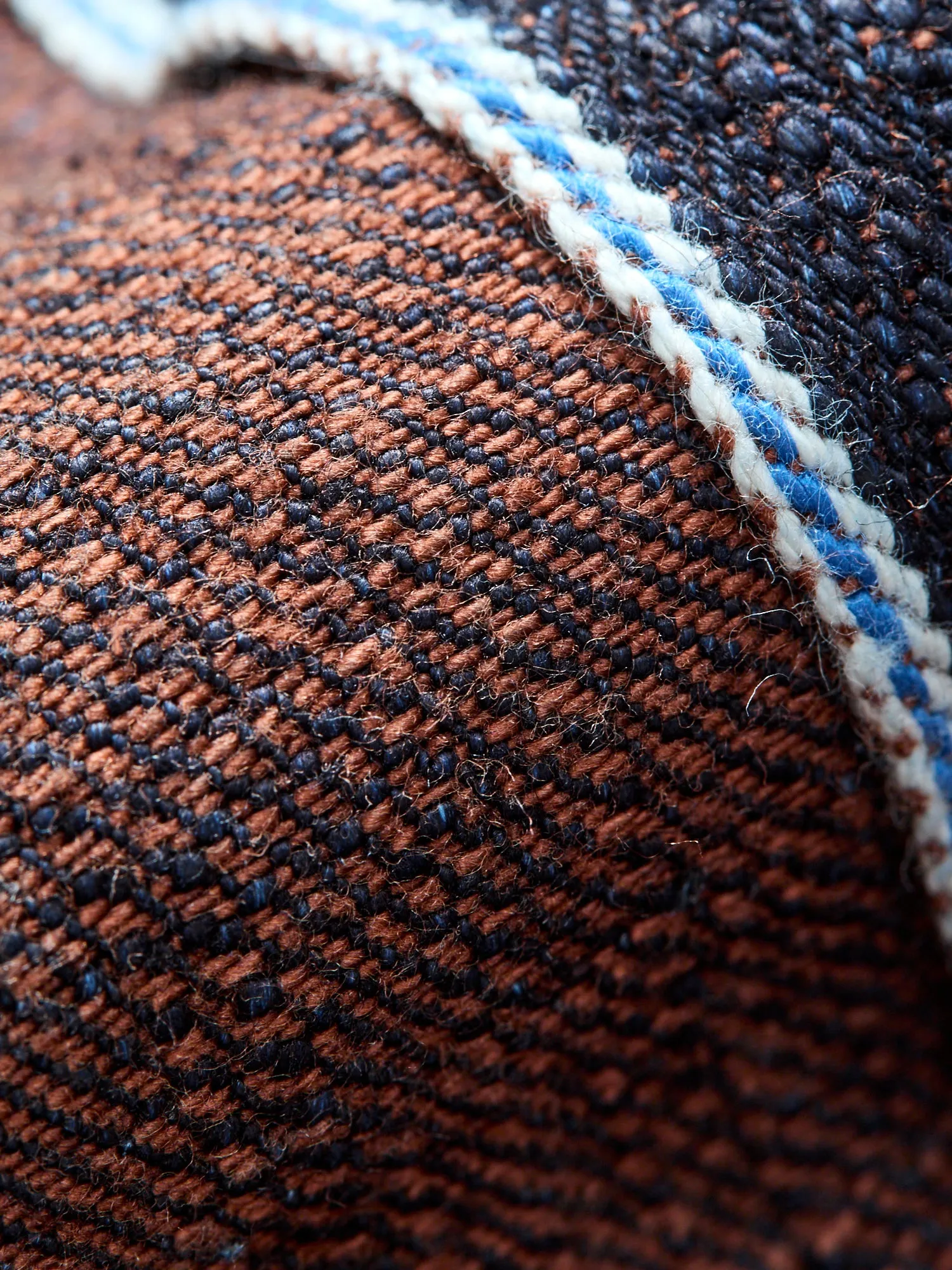 PER-EX-019-ID "Persimmon Extra Slub" 15oz Rinsed Selvedge Denim - Relaxed Tapered Fit