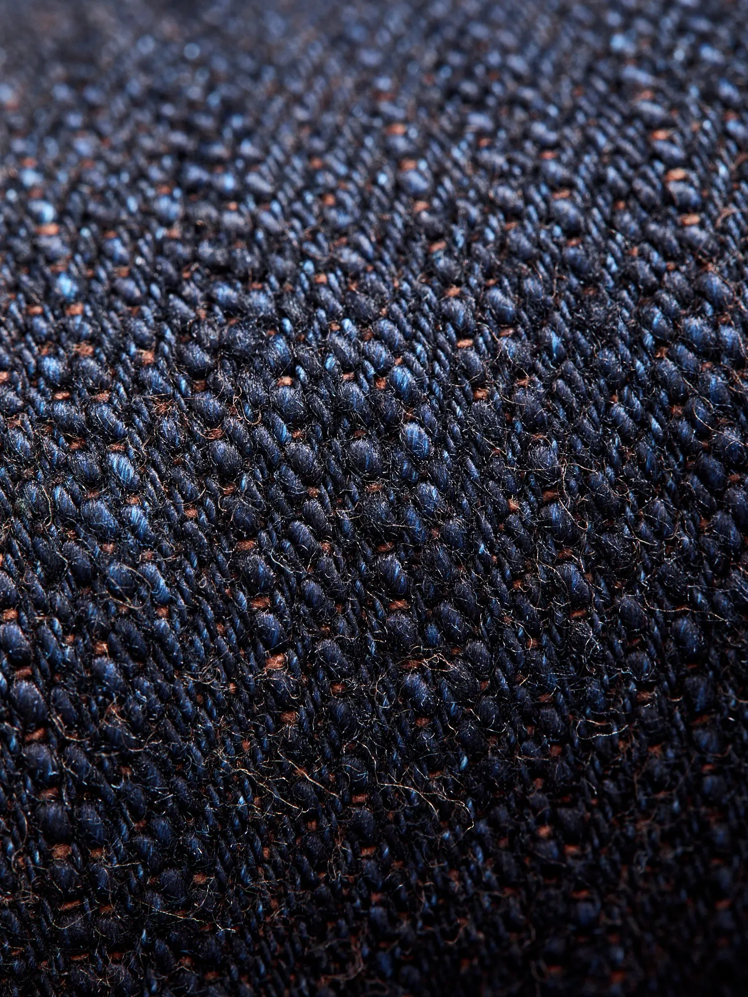 PER-EX-019-ID "Persimmon Extra Slub" 15oz Rinsed Selvedge Denim - Relaxed Tapered Fit