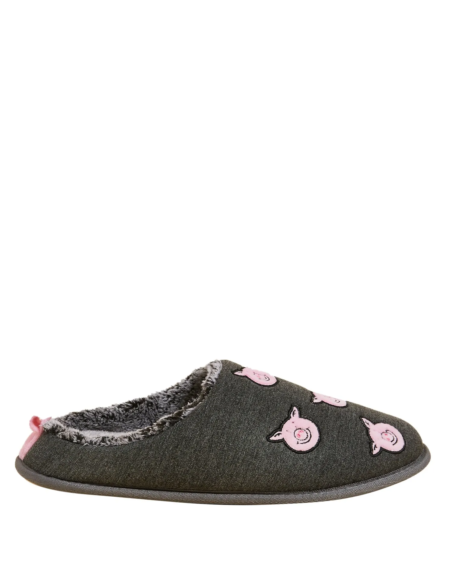 Percy Pig™ Mule Slippers with Freshfeet™