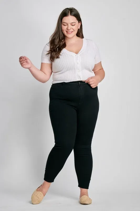 Plus Size High-Rise Skinny