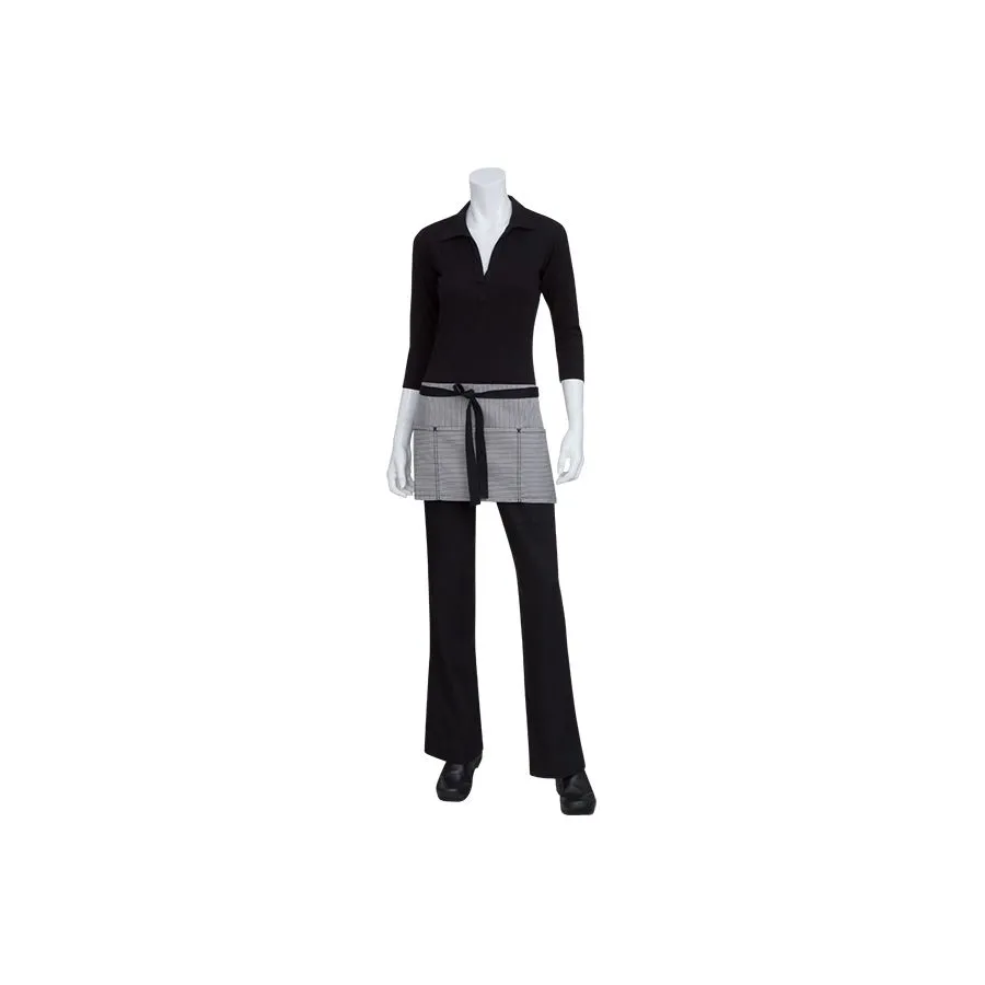 Portland Black Denim Waist Apron