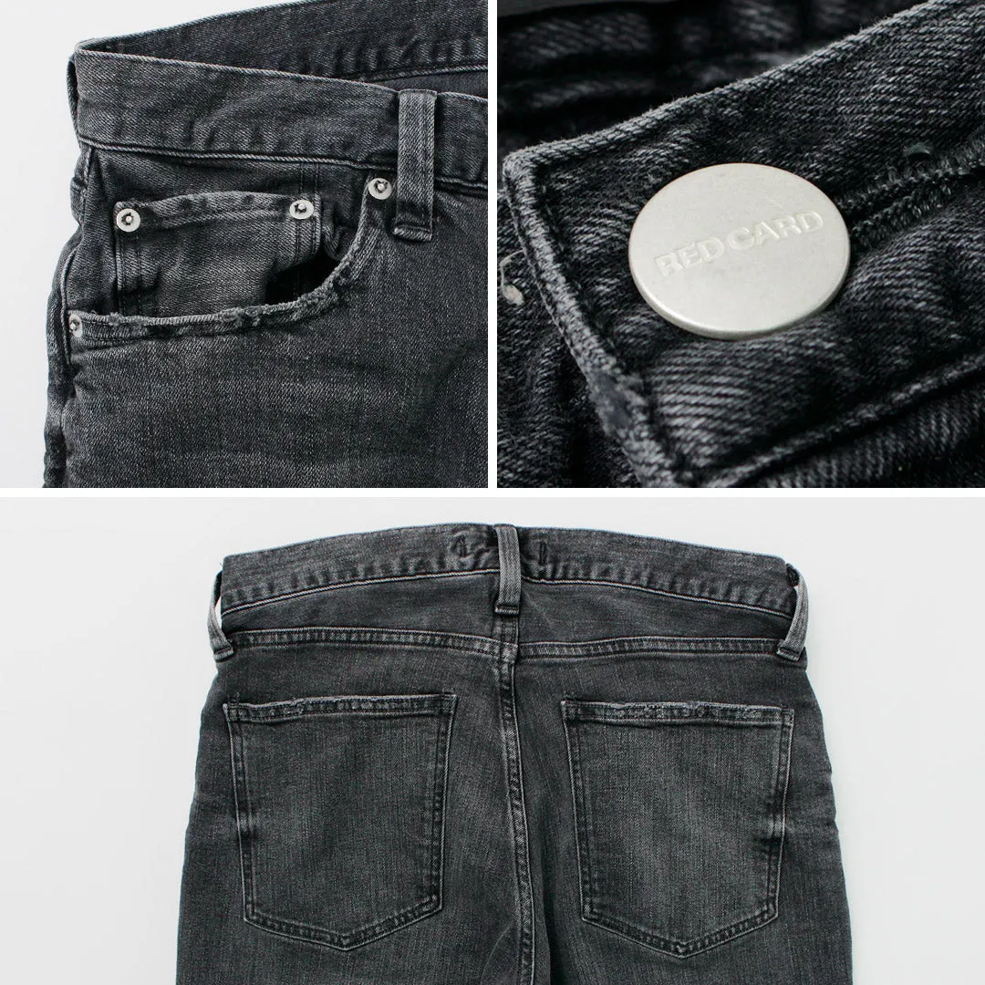 RED CARD / Rhythm Slim Tapered Stretch Denim Pants