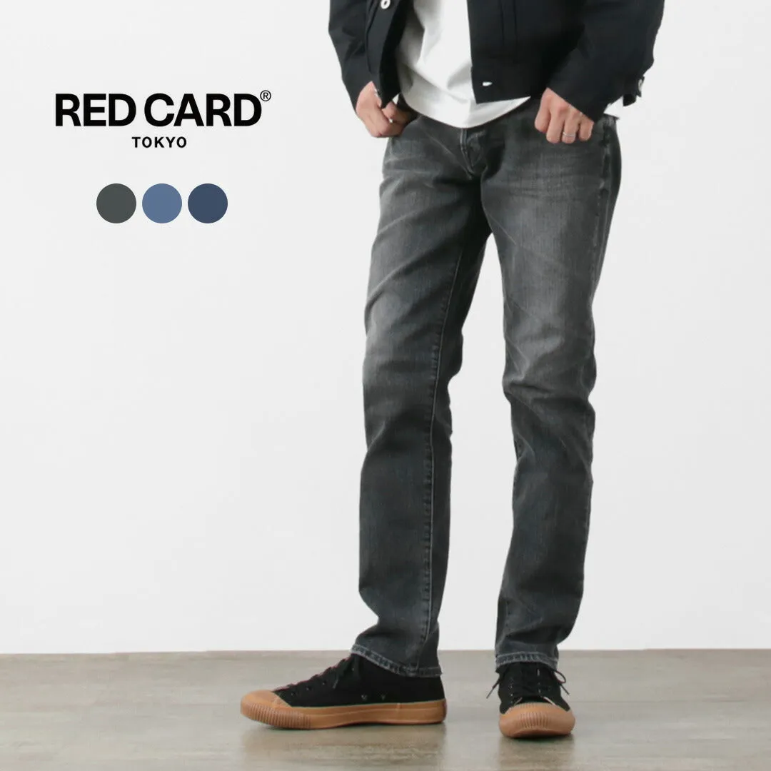 RED CARD / Rhythm Slim Tapered Stretch Denim Pants