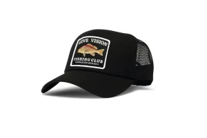 Red Hot Trucker Cap Black
