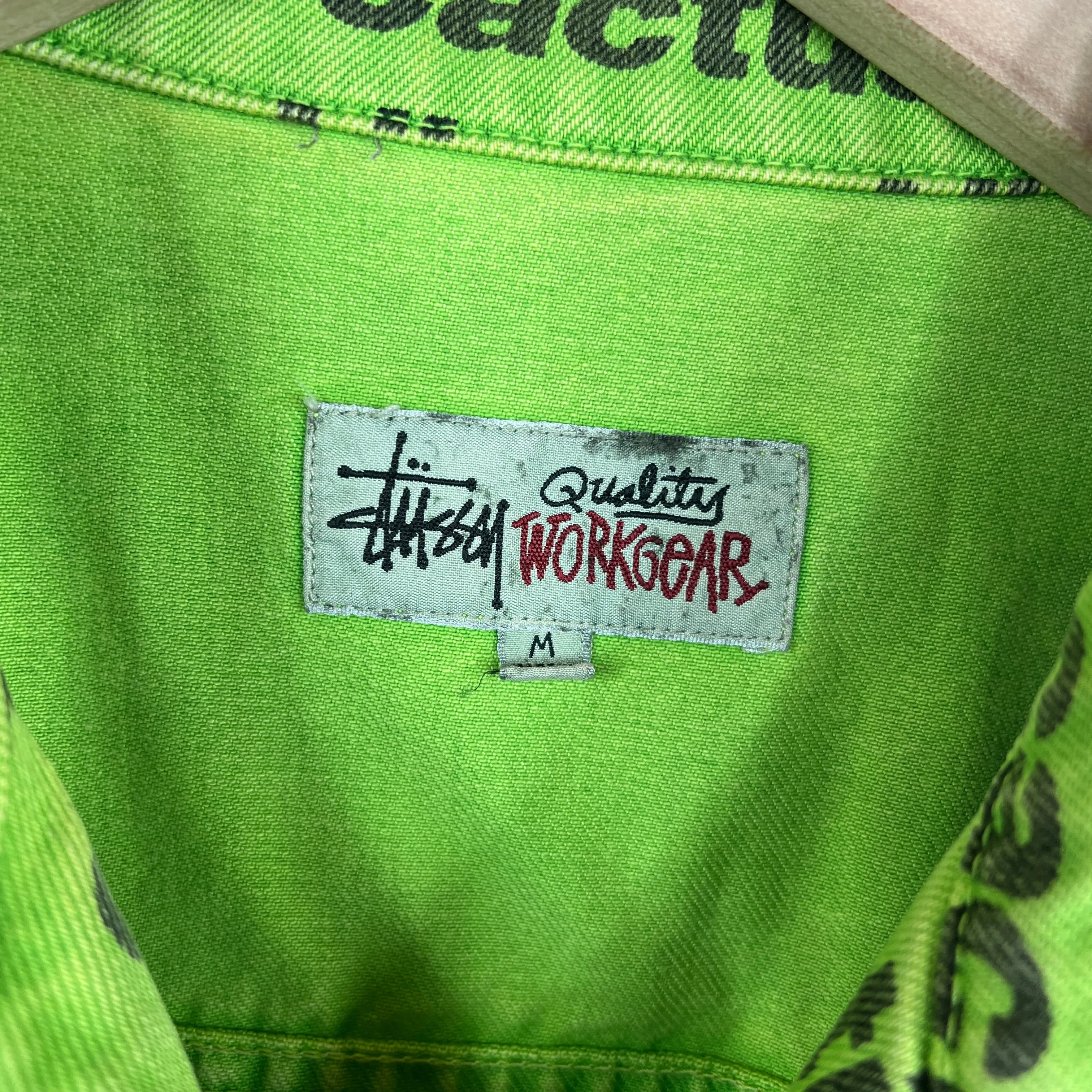Stussy x CPFM Green Denim Jacket