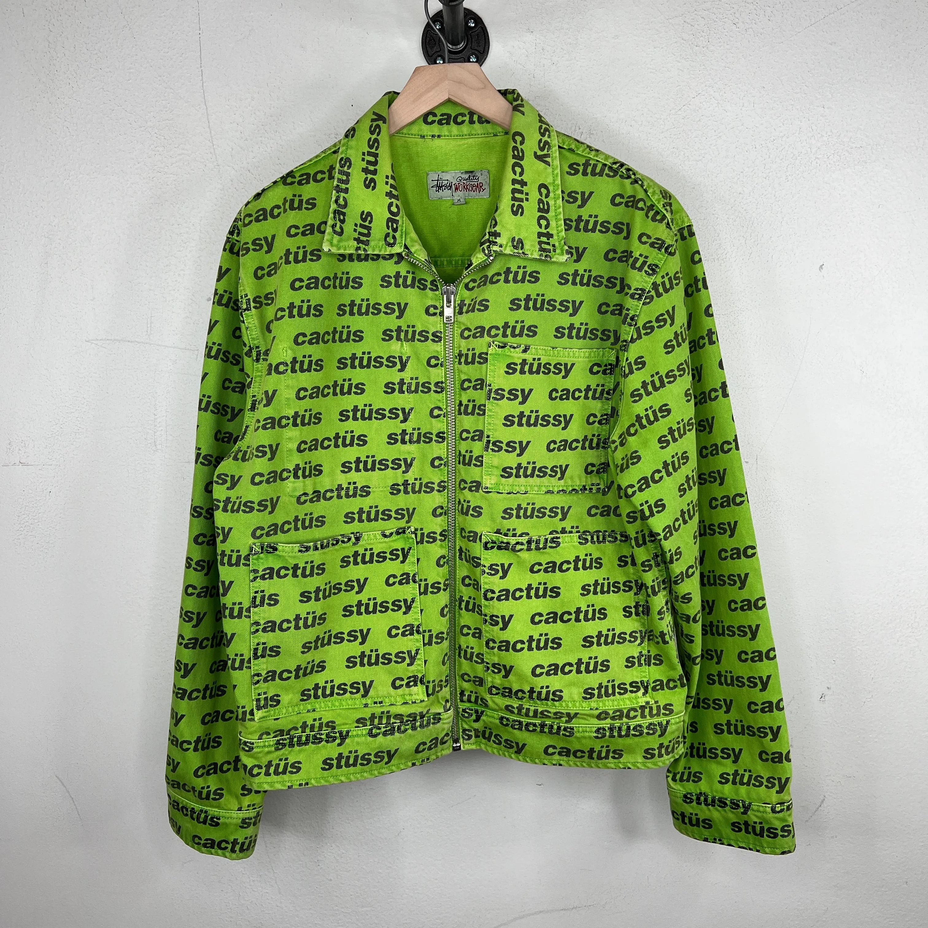 Stussy x CPFM Green Denim Jacket