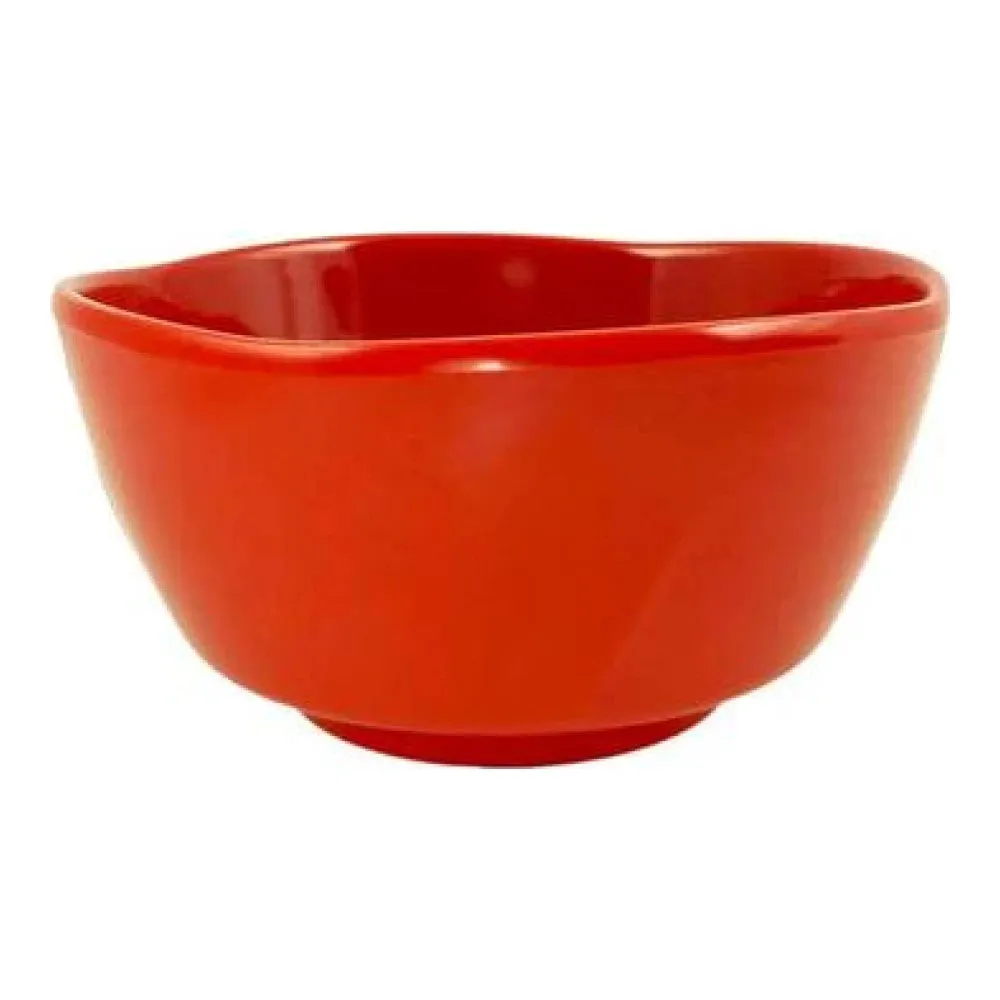 Thunder Group 39050PR Classic Pure Red 16 oz Melamine Bowl, Pack of 12