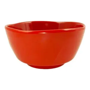 Thunder Group 39050PR Classic Pure Red 16 oz Melamine Bowl, Pack of 12