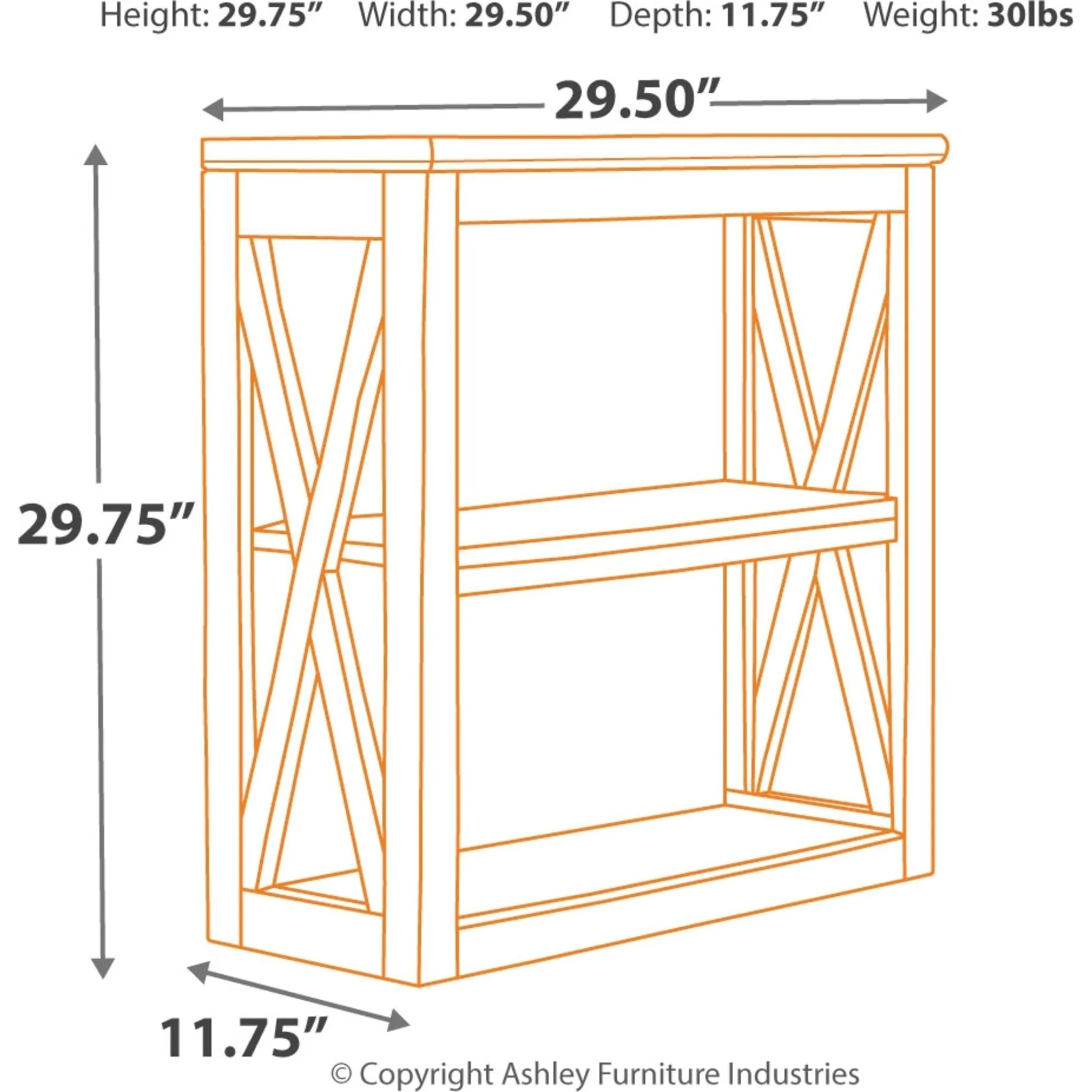 Tyler Creek Medium Bookcase