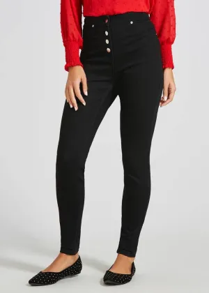 Women's Clean Look - Black Jeans