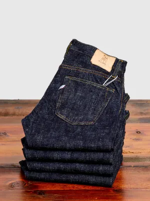 WSB-013 "Double Slub" 16oz Rinsed Selvedge Denim - Slim Tapered Fit