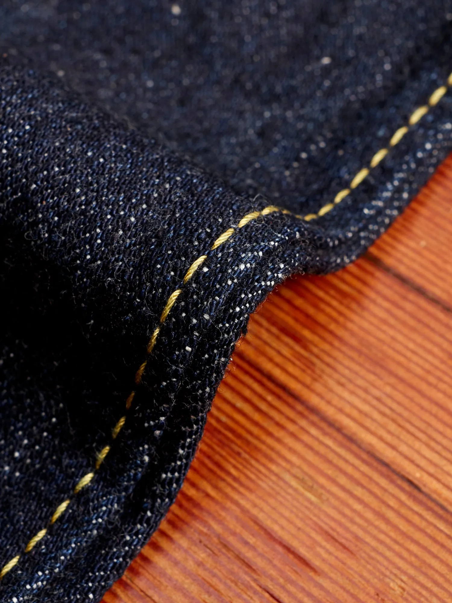 XX-003 14oz Rinsed Selvedge Denim - Regular Straight Fit