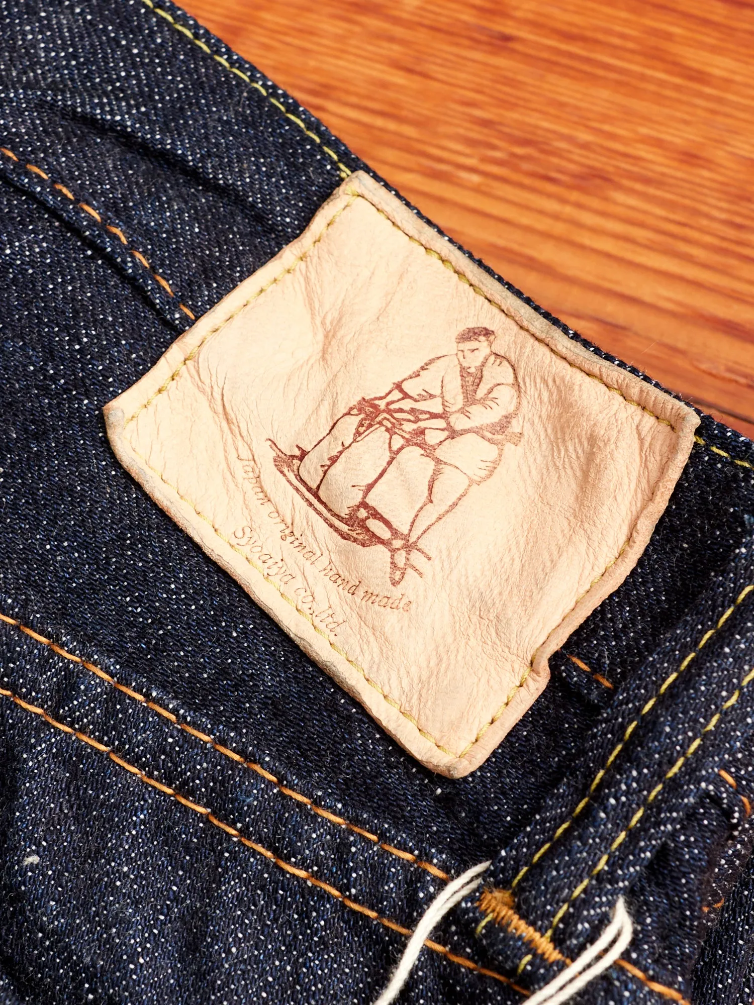 XX-003 14oz Rinsed Selvedge Denim - Regular Straight Fit