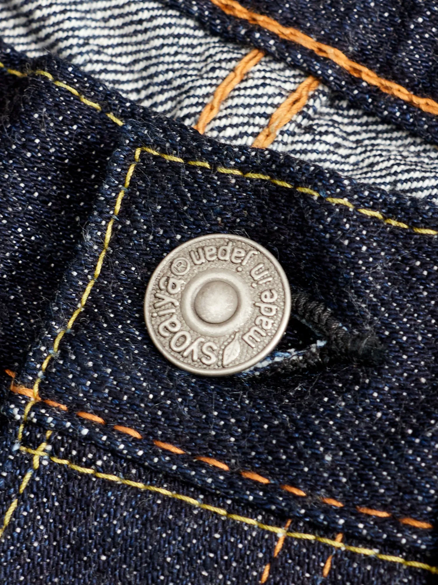 XX-003 14oz Rinsed Selvedge Denim - Regular Straight Fit